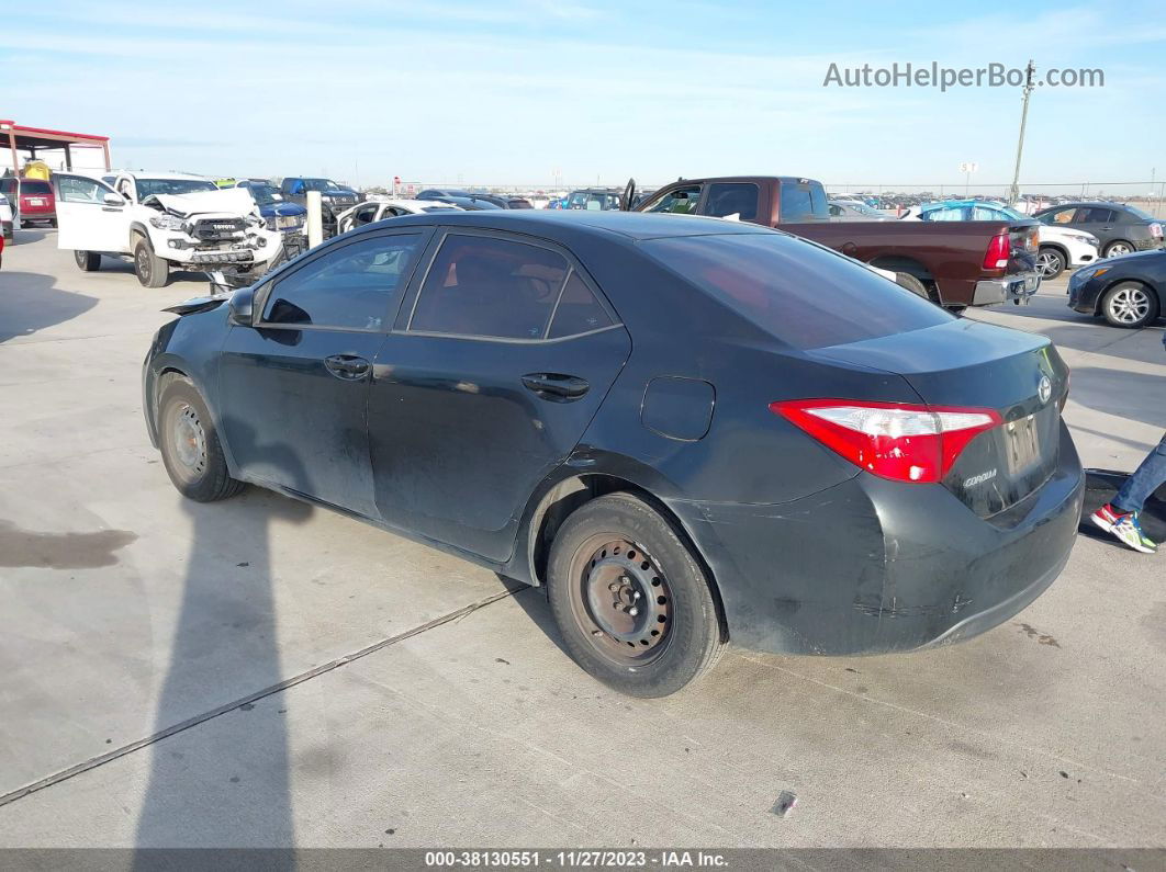 2016 Toyota Corolla L Black vin: 5YFBURHE5GP568147