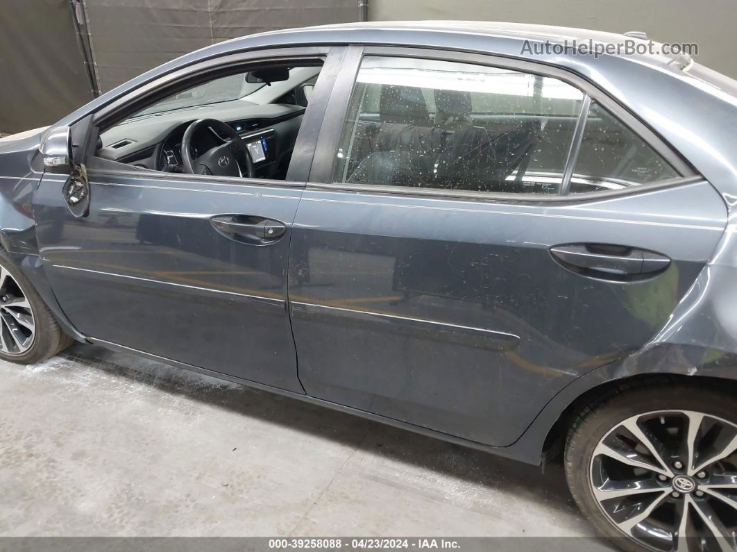 2017 Toyota Corolla Se Gray vin: 5YFBURHE5HP604663