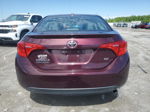 2017 Toyota Corolla L Red vin: 5YFBURHE5HP628283