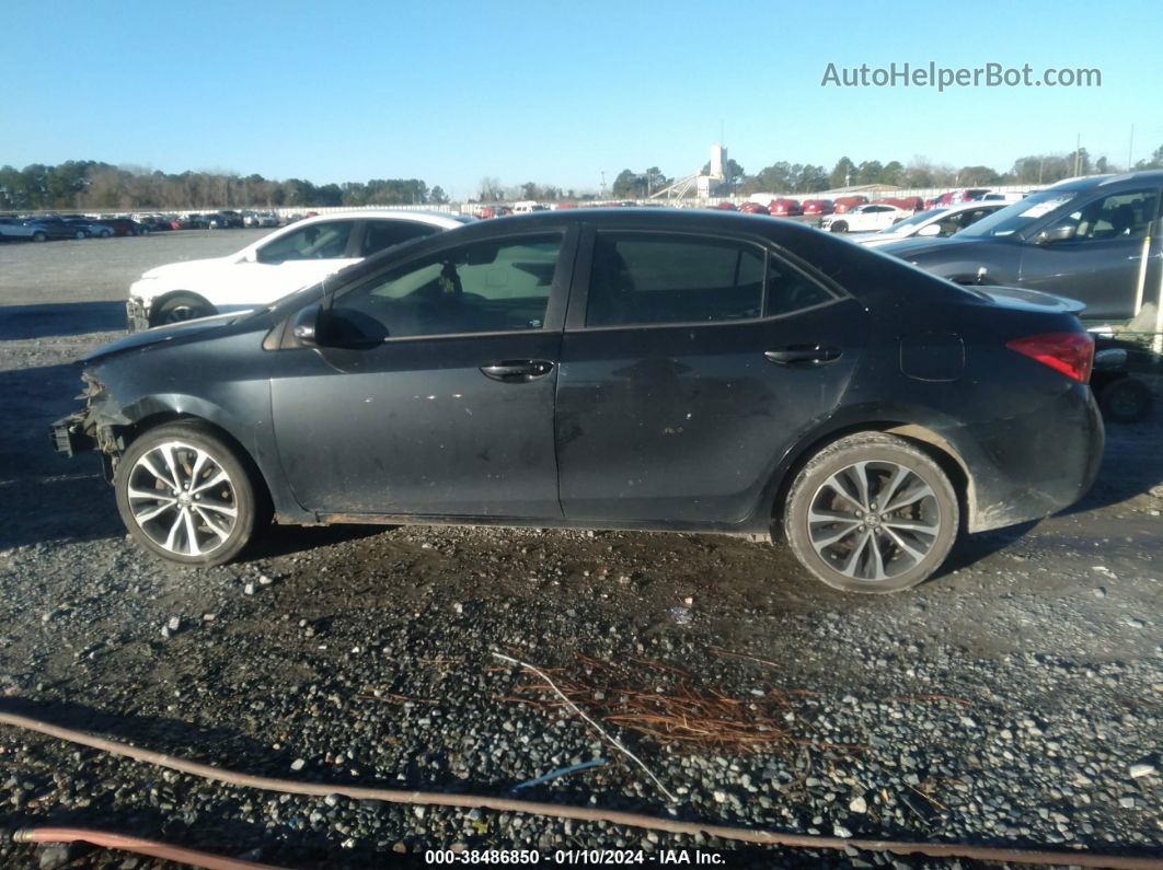 2017 Toyota Corolla Se Black vin: 5YFBURHE5HP648243