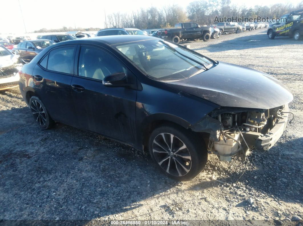 2017 Toyota Corolla Se Черный vin: 5YFBURHE5HP648243