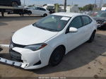 2017 Toyota Corolla Le White vin: 5YFBURHE5HP652146