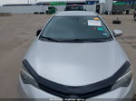 2017 Toyota Corolla Le Silver vin: 5YFBURHE5HP656732