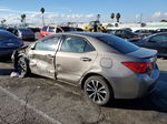 2017 Toyota Corolla L Gray vin: 5YFBURHE5HP657718