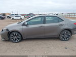 2017 Toyota Corolla Xse Коричневый vin: 5YFBURHE5HP669013