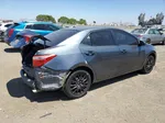 2017 Toyota Corolla L Blue vin: 5YFBURHE5HP733342