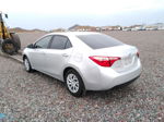 2019 Toyota Corolla L Silver vin: 5YFBURHE5KP875701