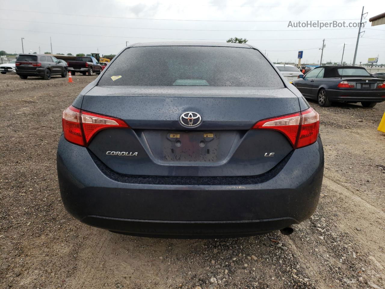 2019 Toyota Corolla L Blue vin: 5YFBURHE5KP886293