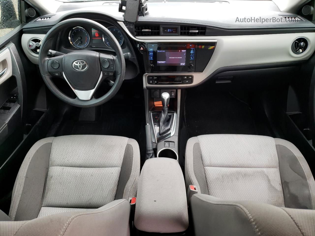 2019 Toyota Corolla L Синий vin: 5YFBURHE5KP886293