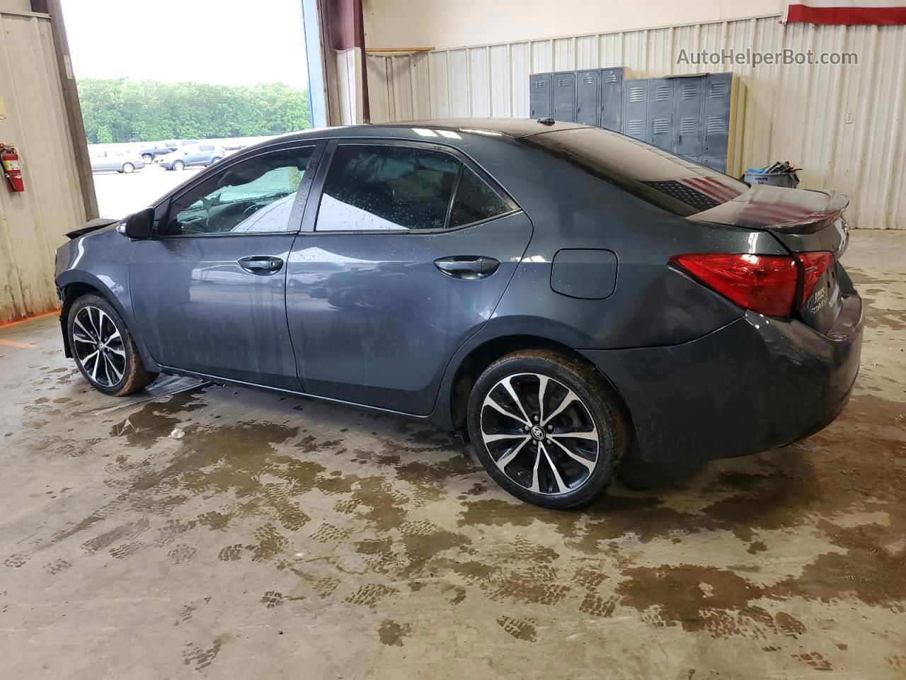 2019 Toyota Corolla L Charcoal vin: 5YFBURHE5KP892515