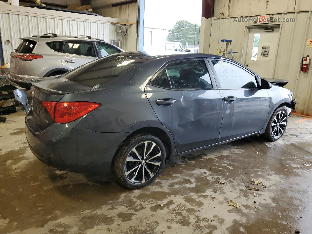 2019 Toyota Corolla L Charcoal vin: 5YFBURHE5KP892515