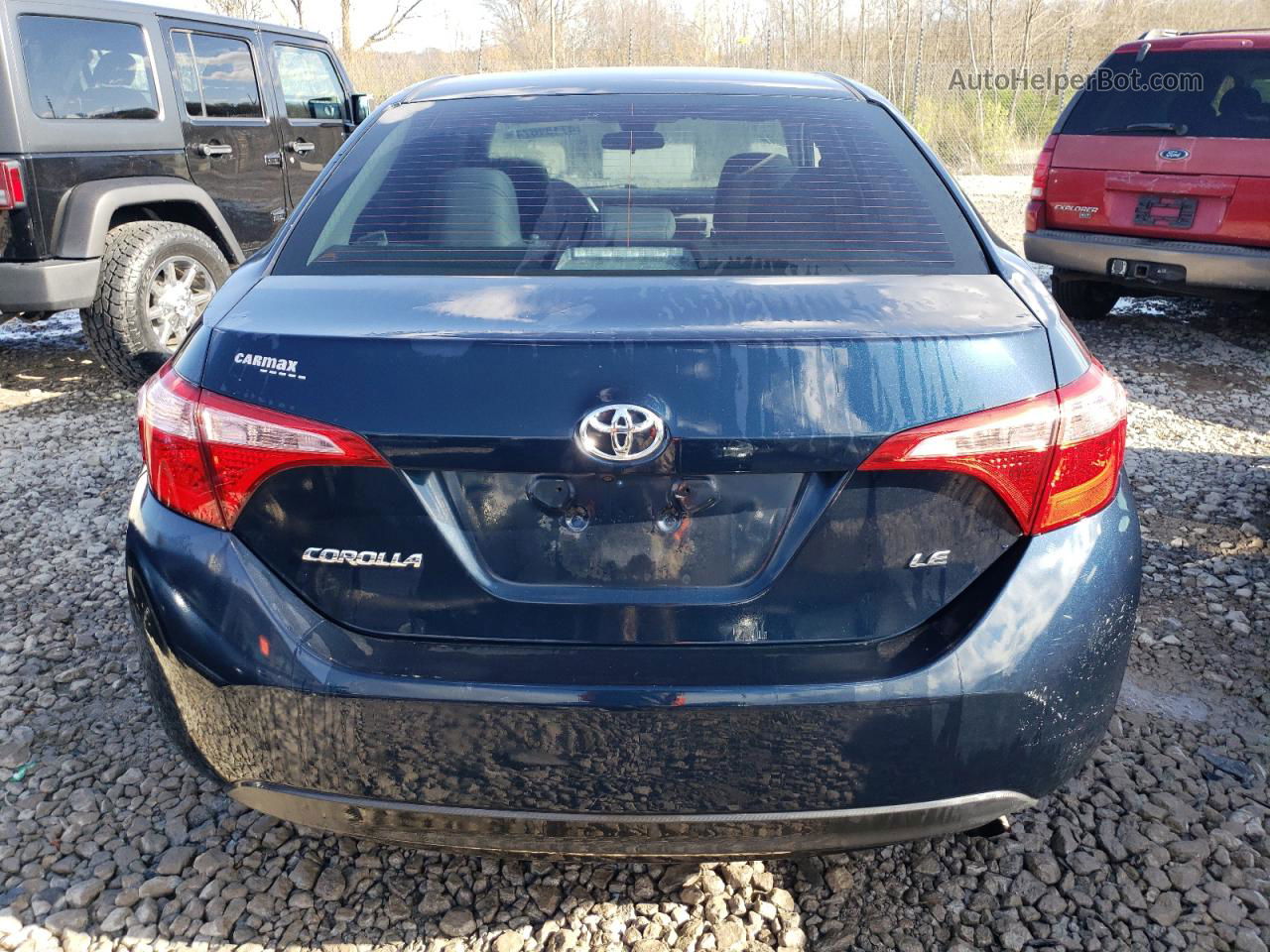 2019 Toyota Corolla L Black vin: 5YFBURHE5KP938618