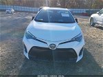 2019 Toyota Corolla Se White vin: 5YFBURHE5KP948159