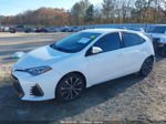 2019 Toyota Corolla Se White vin: 5YFBURHE5KP948159