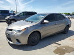 2014 Toyota Corolla L Gray vin: 5YFBURHE6EP037519