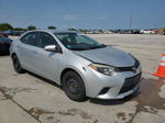 2014 Toyota Corolla L Серебряный vin: 5YFBURHE6EP080094