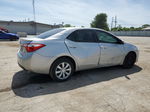 2014 Toyota Corolla L Silver vin: 5YFBURHE6EP133408