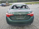 2014 Toyota Corolla L Green vin: 5YFBURHE6EP134025