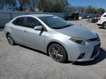 2014 Toyota Corolla L Silver vin: 5YFBURHE6EP166103