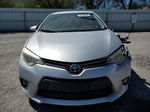 2014 Toyota Corolla L Silver vin: 5YFBURHE6EP166103