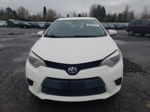 2015 Toyota Corolla L White vin: 5YFBURHE6FP179192