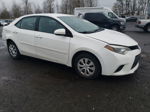 2015 Toyota Corolla L White vin: 5YFBURHE6FP179192