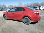 2015 Toyota Corolla L Red vin: 5YFBURHE6FP187034