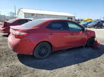 2015 Toyota Corolla L Red vin: 5YFBURHE6FP187034