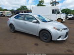 2015 Toyota Corolla Le/le Plus/le Premium Silver vin: 5YFBURHE6FP197594