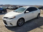 2015 Toyota Corolla L White vin: 5YFBURHE6FP212658