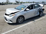 2015 Toyota Corolla L Silver vin: 5YFBURHE6FP244199