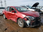 2015 Toyota Corolla L Red vin: 5YFBURHE6FP251766