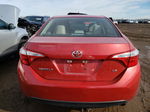 2015 Toyota Corolla L Red vin: 5YFBURHE6FP251766