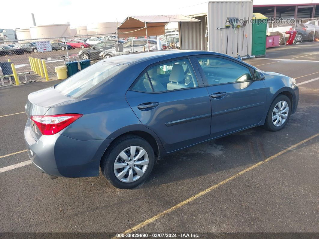 2015 Toyota Corolla L/le/le Plus/le Premium/s/s Plus/s Premium Gray vin: 5YFBURHE6FP259530