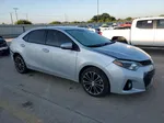 2015 Toyota Corolla L Silver vin: 5YFBURHE6FP323209