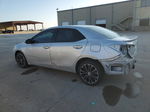 2015 Toyota Corolla L Silver vin: 5YFBURHE6FP323209