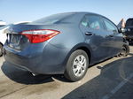 2015 Toyota Corolla L Blue vin: 5YFBURHE6FP324814