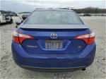 2015 Toyota Corolla L Blue vin: 5YFBURHE6FP340026