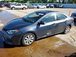 2015 Toyota Corolla L Gray vin: 5YFBURHE6FP342603