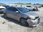 2015 Toyota Corolla L Gray vin: 5YFBURHE6FP357442