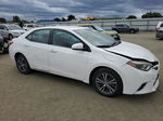 2016 Toyota Corolla L White vin: 5YFBURHE6GP372041