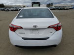 2016 Toyota Corolla L White vin: 5YFBURHE6GP372041