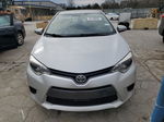 2016 Toyota Corolla L Silver vin: 5YFBURHE6GP414708