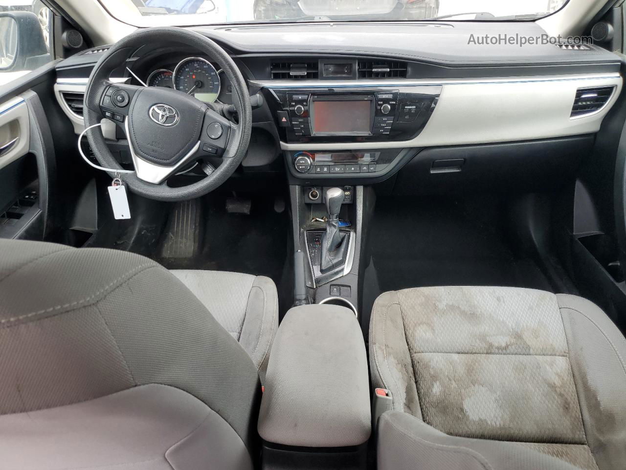 2016 Toyota Corolla L Серебряный vin: 5YFBURHE6GP414708