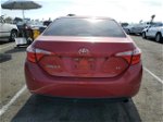 2016 Toyota Corolla L Red vin: 5YFBURHE6GP459843