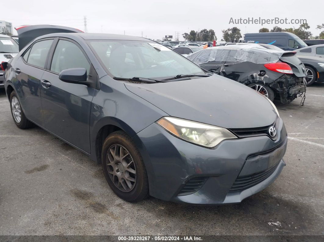 2016 Toyota Corolla L Black vin: 5YFBURHE6GP513657