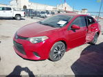 2016 Toyota Corolla Le Red vin: 5YFBURHE6GP526277