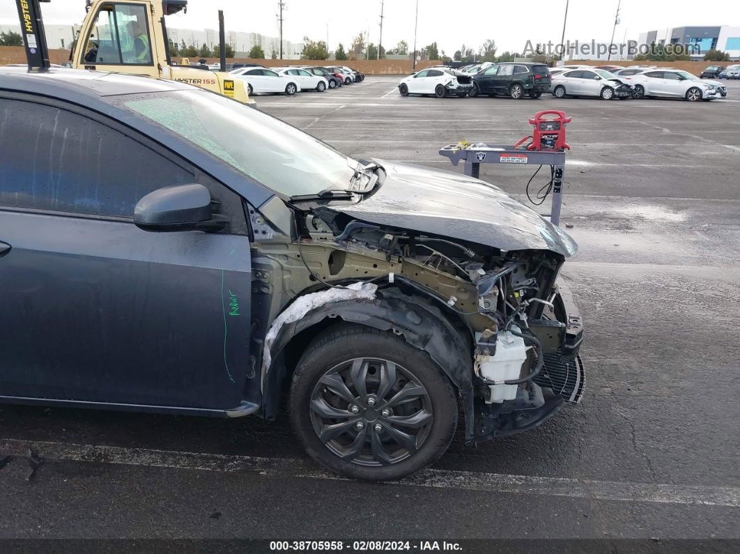 2016 Toyota Corolla Le Silver vin: 5YFBURHE6GP536890