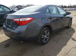 2016 Toyota Corolla L Charcoal vin: 5YFBURHE6GP538994