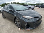 2017 Toyota Corolla L Black vin: 5YFBURHE6HP597058